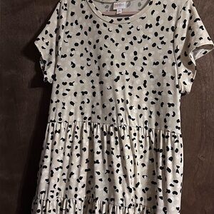Stylish Animal Print Women Dress